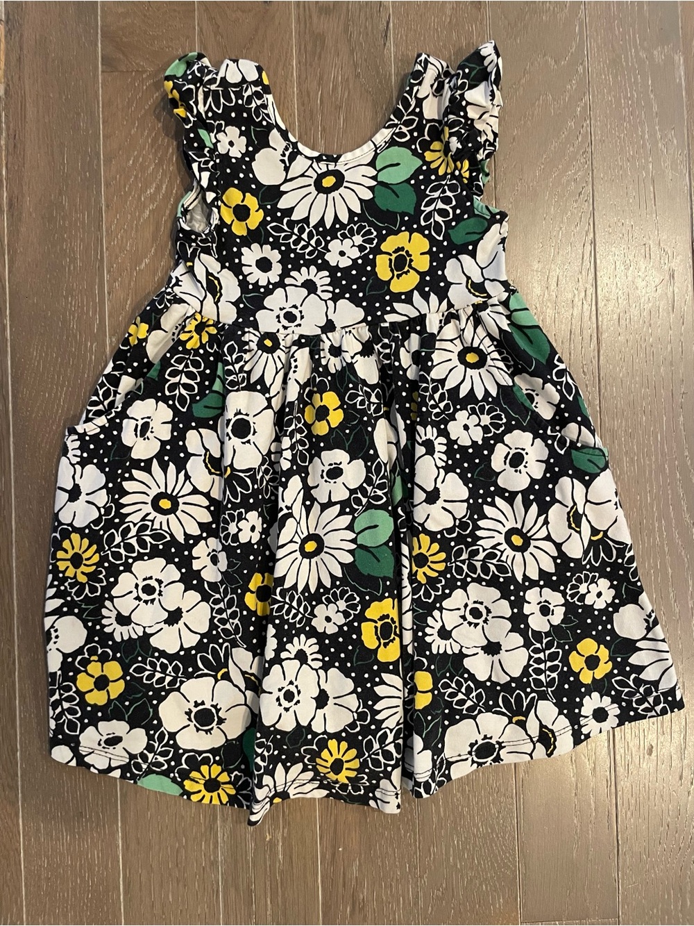 Hanna Andersson Floral Dress | Size 4 (100 cm) | Pockets